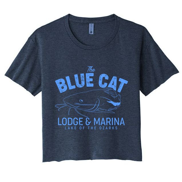 The Blue Cat Lodge & Marina Crop Top