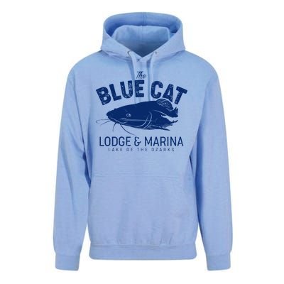 The Blue Cat Lodge & Marina Unisex Surf Hoodie