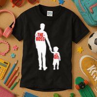 The Boss The Real Boss Father And Child Kids T-Shirt