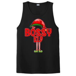 The Bossy Elf Matching Christmas PosiCharge Competitor Tank