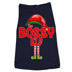 The Bossy Elf Matching Christmas Doggie Tank