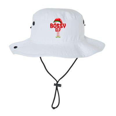 The Bossy Elf Matching Christmas Legacy Cool Fit Booney Bucket Hat