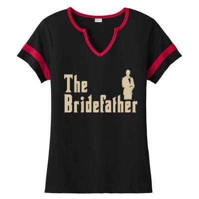 The Bridefather Ladies Halftime Notch Neck Tee