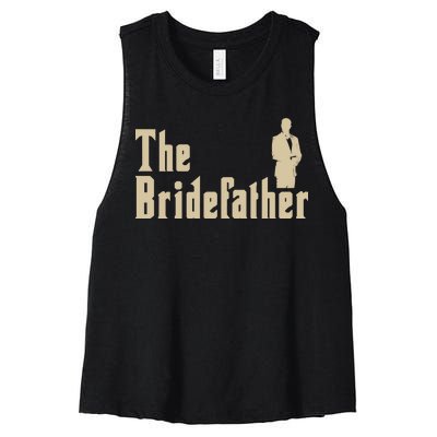 The Bridefather Women's Racerback Cropped Tank