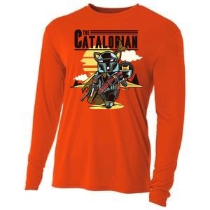 The Catalorian Cooling Performance Long Sleeve Crew