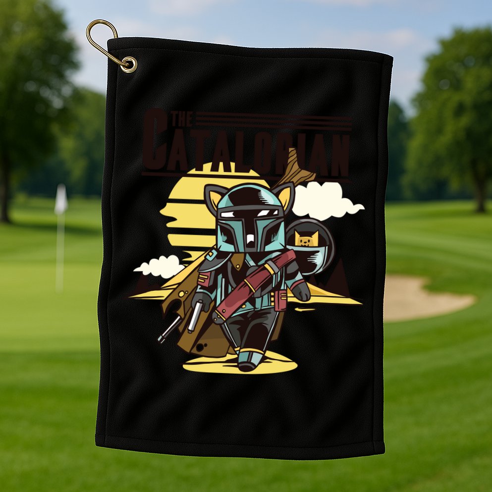 The Catalorian Golf Towel