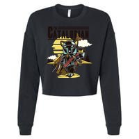 The Catalorian Cropped Pullover Crew