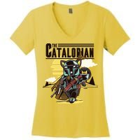 The Catalorian Women's V-Neck T-Shirt