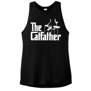 The Catfather Ladies PosiCharge Tri-Blend Wicking Tank