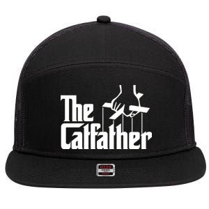 The Catfather 7 Panel Mesh Trucker Snapback Hat