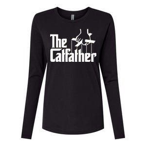 The Catfather Womens Cotton Relaxed Long Sleeve T-Shirt