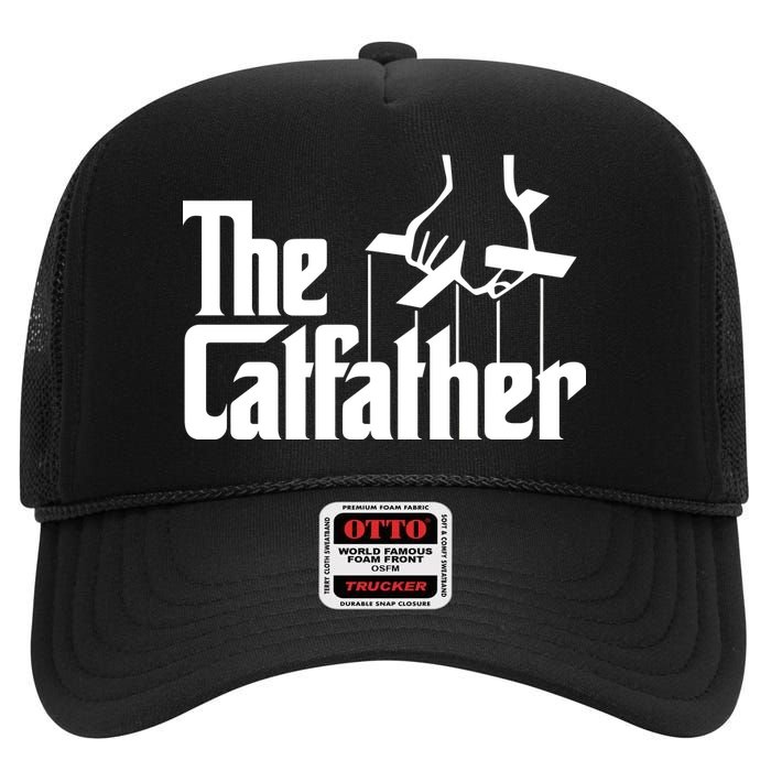 The Catfather High Crown Mesh Back Trucker Hat