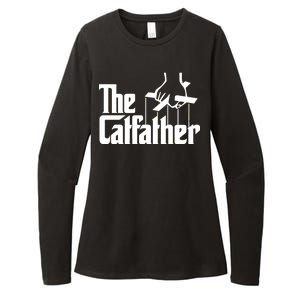 The Catfather Womens CVC Long Sleeve Shirt