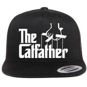 The Catfather Flat Bill Trucker Hat