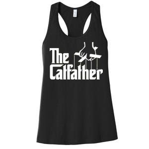 The Catfather Women's Racerback Tank