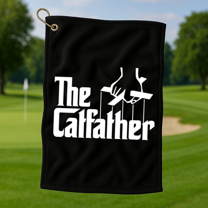 The Catfather Golf Towel