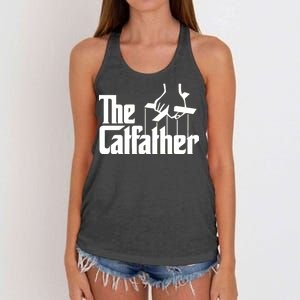 The Catfather Women's Knotted Racerback Tank