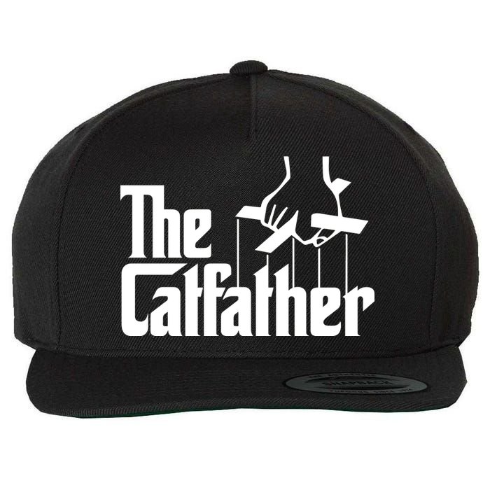 The Catfather Wool Snapback Cap