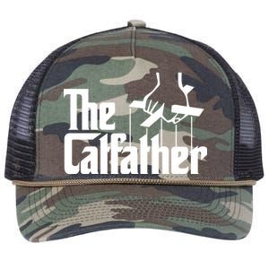 The Catfather Retro Rope Trucker Hat Cap