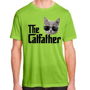 The Catfather Cool Movie Parody For Dads Adult ChromaSoft Performance T-Shirt