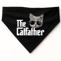 The Catfather Cool Movie Parody For Dads USA-Made Doggie Bandana