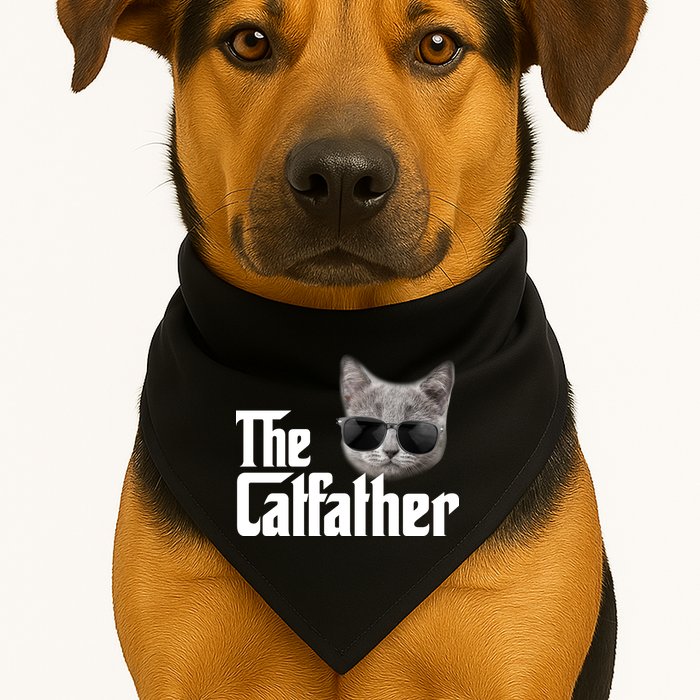 The Catfather Cool Movie Parody For Dads USA-Made Doggie Bandana