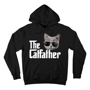 The Catfather Cool Movie Parody For Dads Hoodie