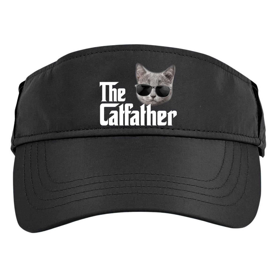 The Catfather Cool Movie Parody For Dads Adult Drive Performance Visor