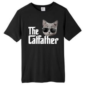 The Catfather Cool Movie Parody For Dads Tall Fusion ChromaSoft Performance T-Shirt