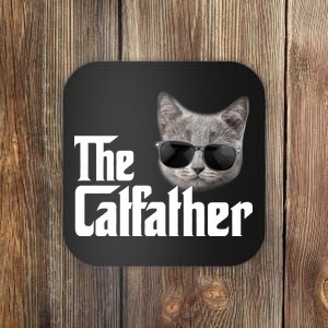 The Catfather Cool Movie Parody For Dads Coaster