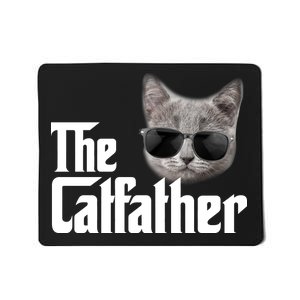 The Catfather Cool Movie Parody For Dads Mousepad