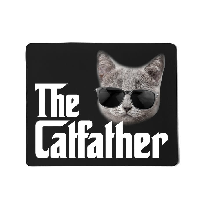 The Catfather Cool Movie Parody For Dads Mousepad