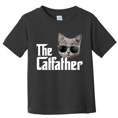 The Catfather Cool Movie Parody For Dads Toddler T-Shirt