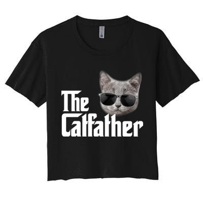 The Catfather Cool Movie Parody For Dads Crop Top