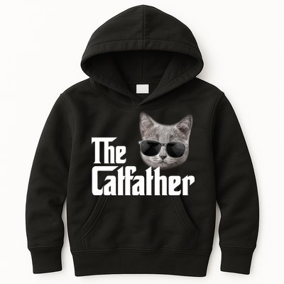 The Catfather Cool Movie Parody For Dads Kids Hoodie