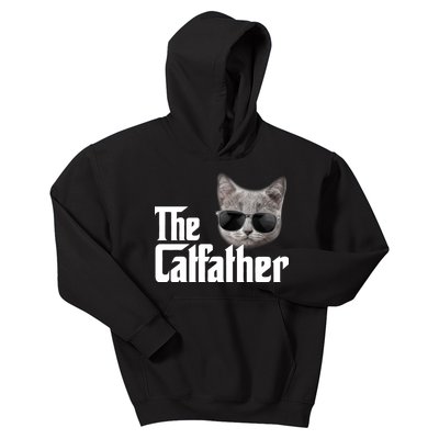 The Catfather Cool Movie Parody For Dads Kids Hoodie