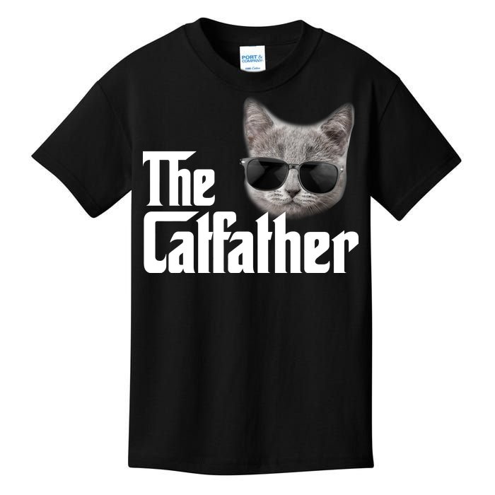 The Catfather Cool Movie Parody For Dads Kids T-Shirt