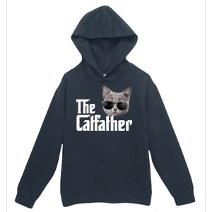 The Catfather Cool Movie Parody For Dads Urban Pullover Hoodie