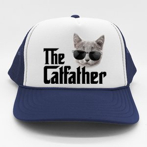 The Catfather Cool Movie Parody For Dads Trucker Hat