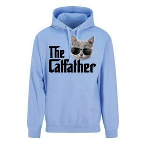 The Catfather Cool Movie Parody For Dads Unisex Surf Hoodie