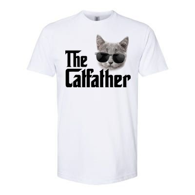 The Catfather Cool Movie Parody For Dads Softstyle® CVC T-Shirt