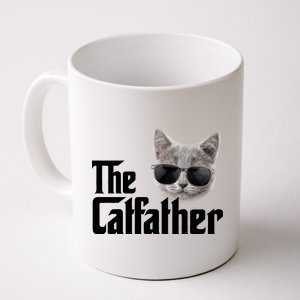 The Catfather Cool Movie Parody For Dads Coffee Mug