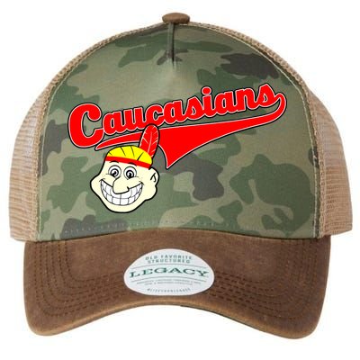 The Caucasians Rude Indians Design Legacy Tie Dye Trucker Hat