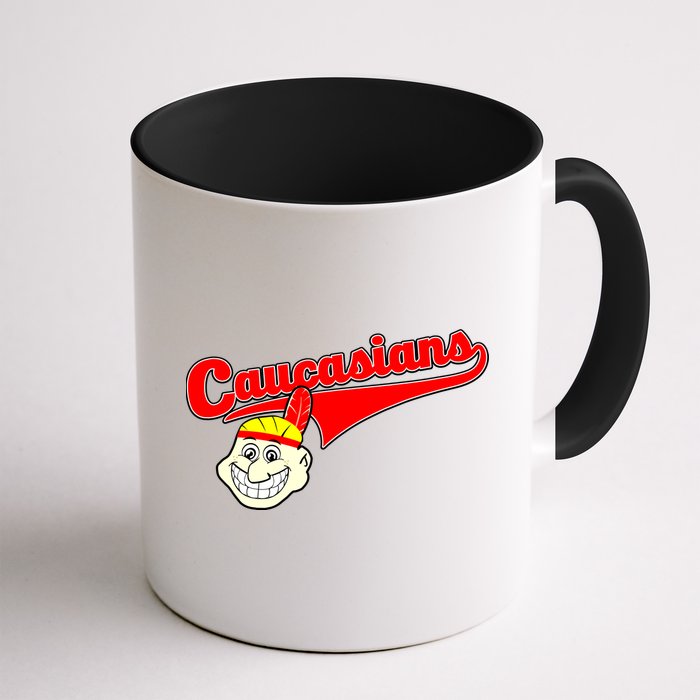 The Caucasians Rude Indians Design Mug