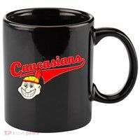 The Caucasians Rude Indians Design 11oz C Handle Ceramic Mug