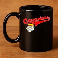 The Caucasians Rude Indians Design 11oz C Handle Ceramic Mug