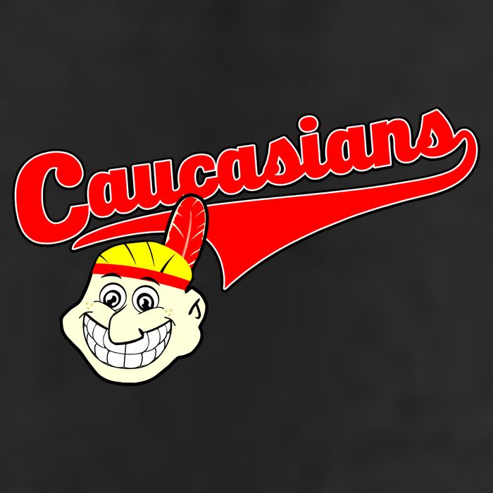 The Caucasians Rude Indians Design Tumbler