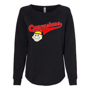 The Caucasians Rude Indians Design Womens California Wash Sweatshirt