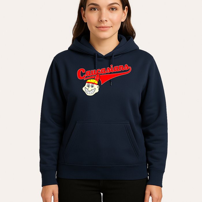 The Caucasians Rude Indians Design Hoodie