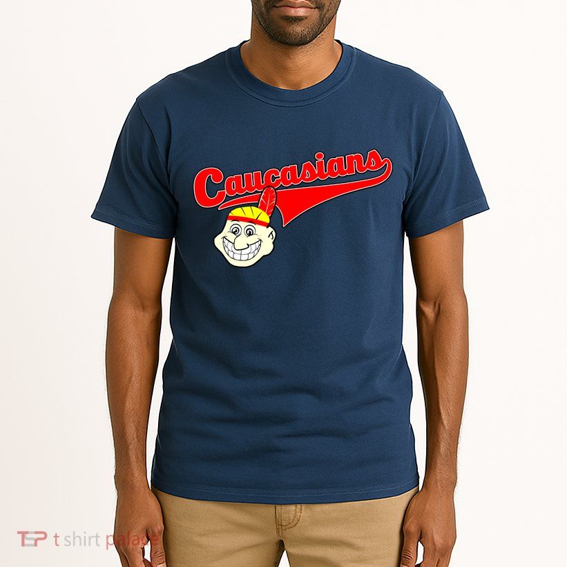 The Caucasians Rude Indians Design Tall T-Shirt